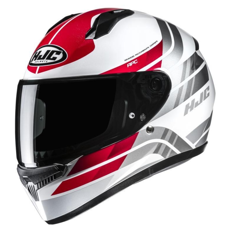 Casco Integrale Hjc C10 HIPER Bianco Rosso