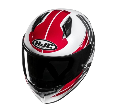Casco Integrale Hjc C10 HIPER Bianco Rosso
