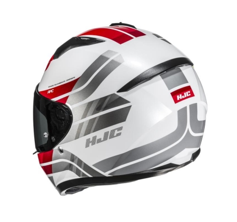 Casco Integrale Hjc C10 HIPER Bianco Rosso