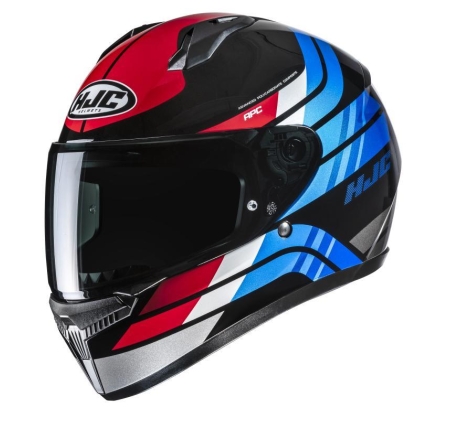 Casco Integrale Hjc C10 HIPER Nero Rosso