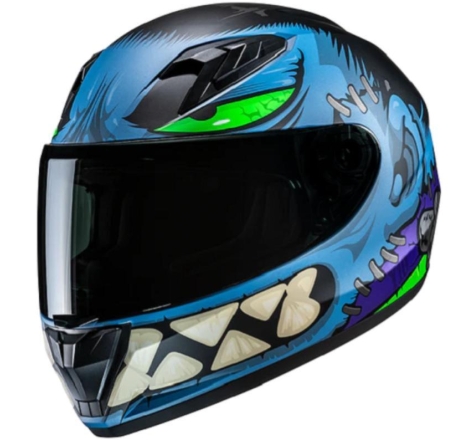 Casco Integrale Hjc Y10 FRANK Azzurro