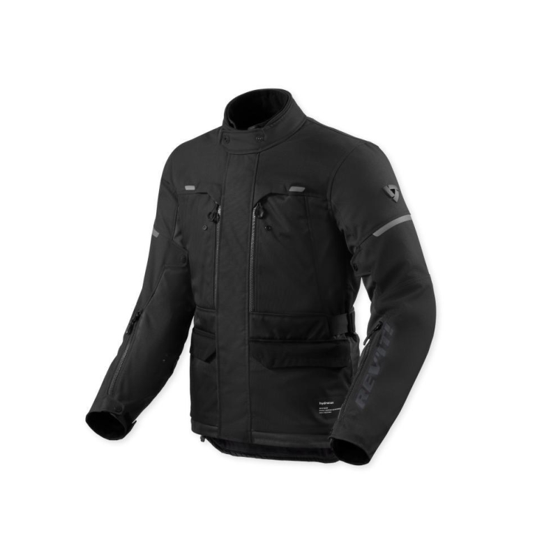 Giacca moto in tessuto Rev'it Outback 5 H2O Nero