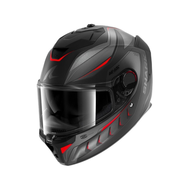 Casco Integrale Shark SPARTAN GT PRO CARBON MEKARIUM Carbonio Antracite Rosso Opaco