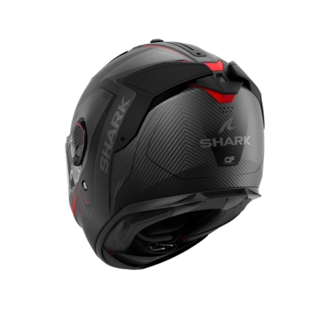 Casco Integrale Shark SPARTAN GT PRO CARBON MEKARIUM Carbonio Antracite Rosso Opaco