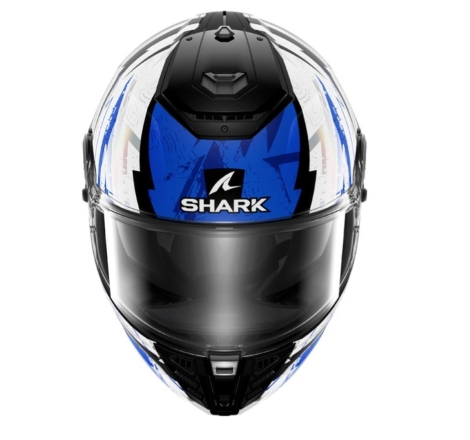 Casco Integarale SPARTAN RS HIBOLT Nero Blu Cromo
