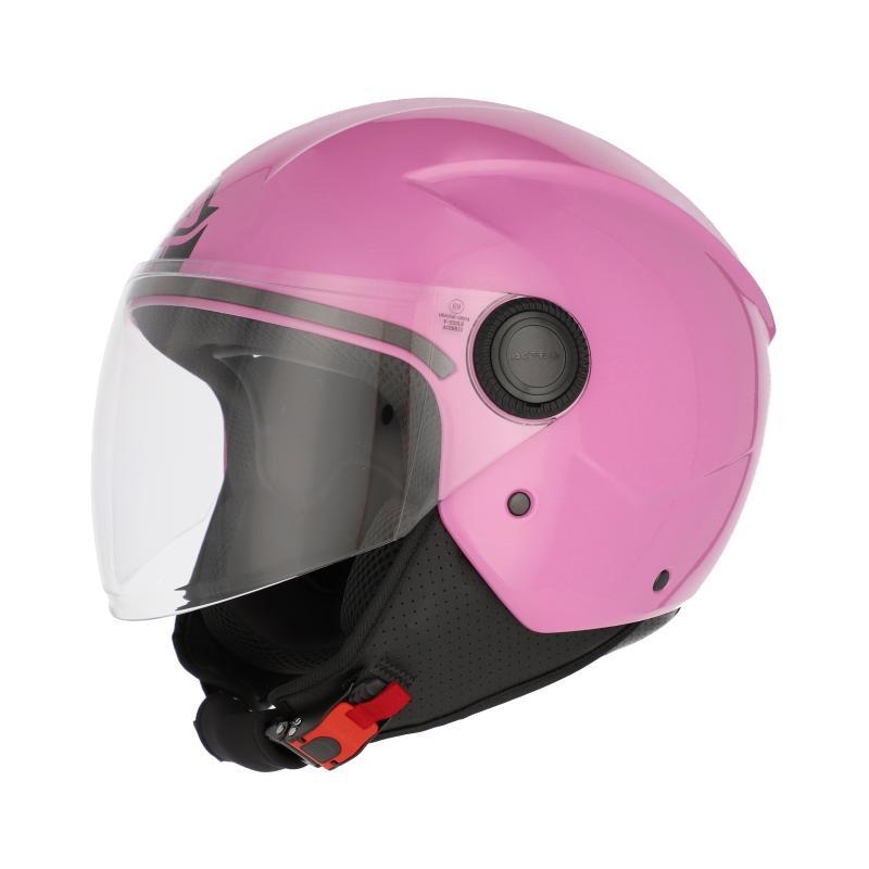 Casco Jet Acerbis Brezza Rosa