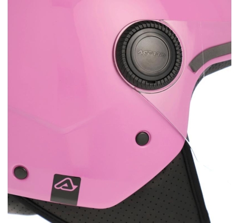 Casco Jet Acerbis Brezza Rosa