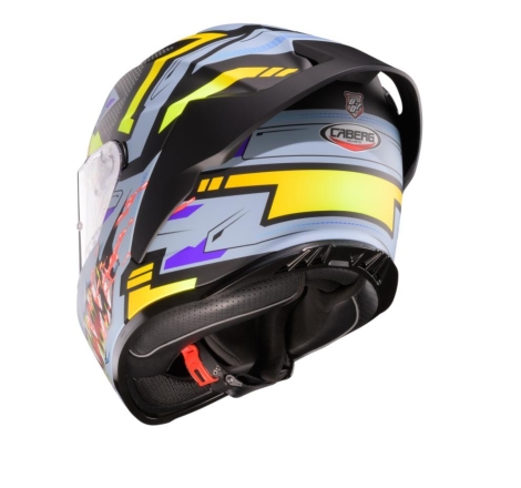 Casco Integrale Caberg Roxter Hunter Nero Grigio Giallo