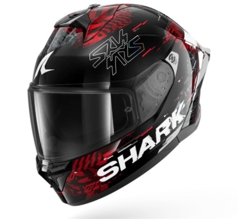 Casco Integrale Shark SKWAL CUP SPEED VIB Nero Rosso Grigio