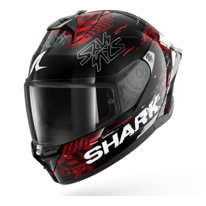 Casco Integrale Shark SKWAL CUP SPEED VIB Nero Rosso Grigio
