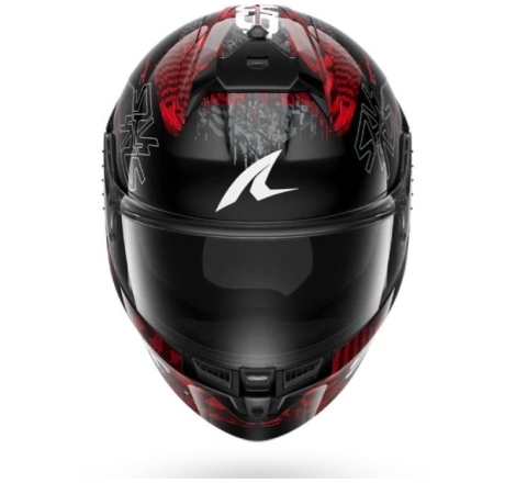 Casco Integrale Shark SKWAL CUP SPEED VIB Nero Rosso Grigio