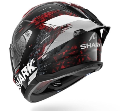 Casco Integrale Shark SKWAL CUP SPEED VIB Nero Rosso Grigio