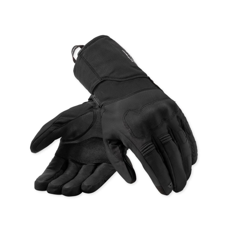 Guanti Moto Tessuto Rev'it Convergent H2O Nero