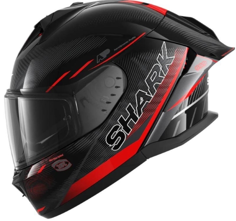 Casco Integrale Shark SKWAL CUP SPEED TECH Nero Rosso Antracite