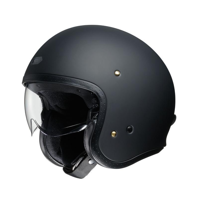 Casco Jet Shoei J-O2 Nero Opaco