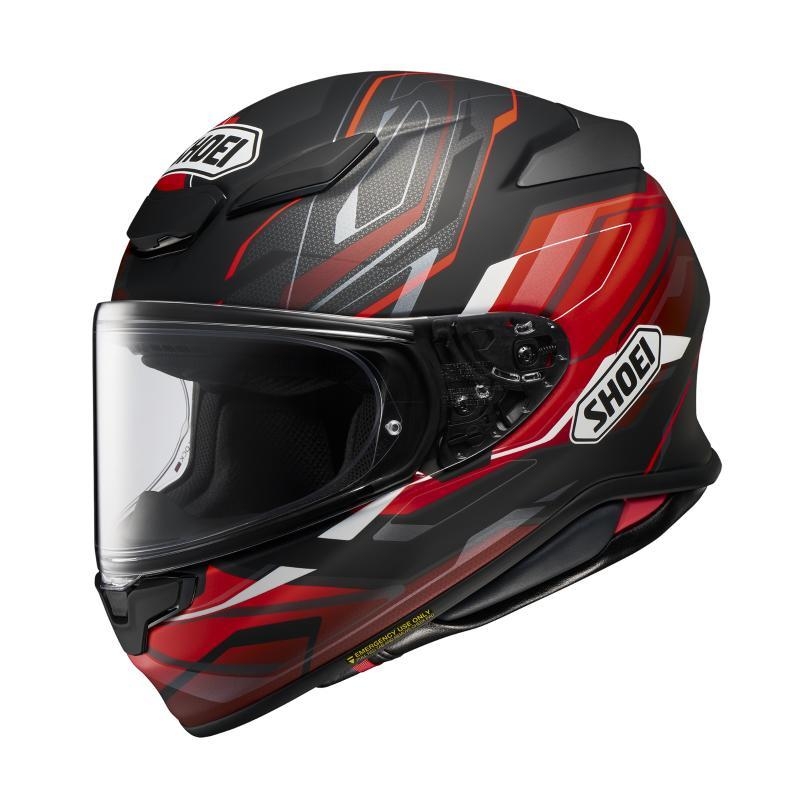 Casco Integrale Shoei NXR2 Capriccio Nero Rosso