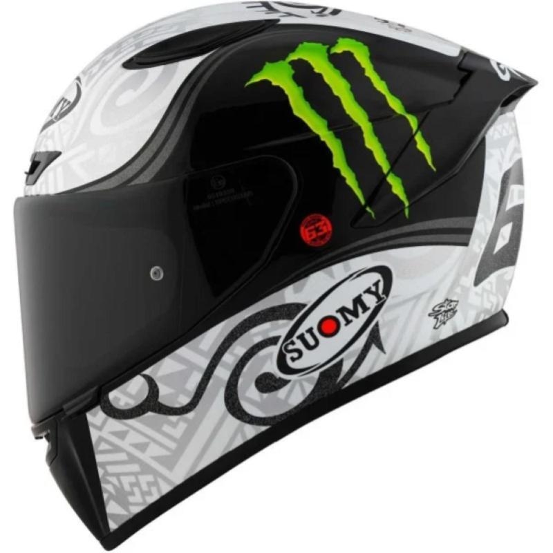 Casco Integrale Suomy Track-1 Bagnaia Winter Test Monster Replica