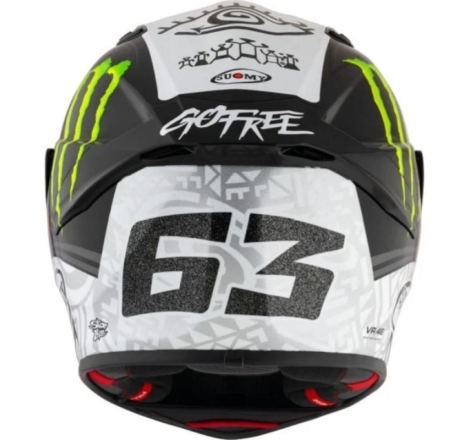 Casco Integrale Suomy Track-1 Bagnaia Winter Test Monster Replica