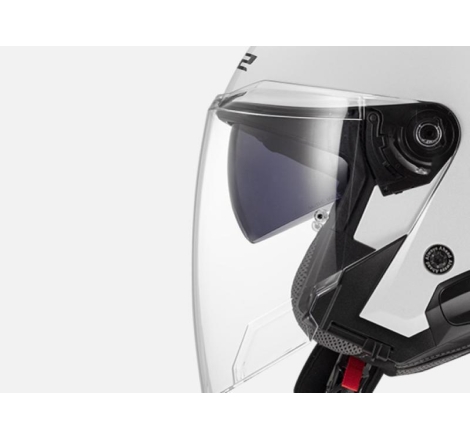 Casco Jet Ls2 OF618 Verso II Titanio Opaco