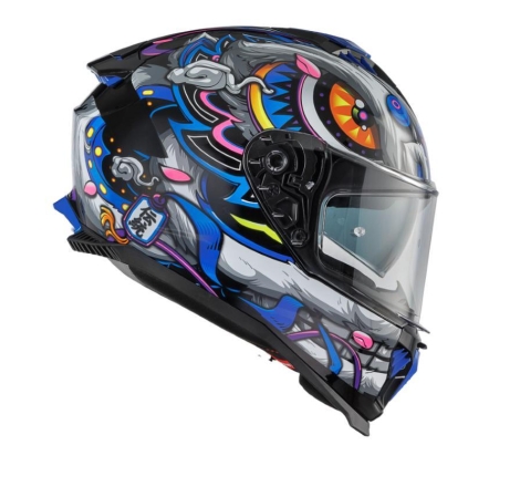 Casco Integrale Premier Typhoon LY18 Blu