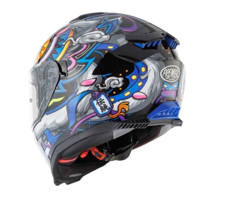 Casco Integrale Premier Typhoon LY18 Blu