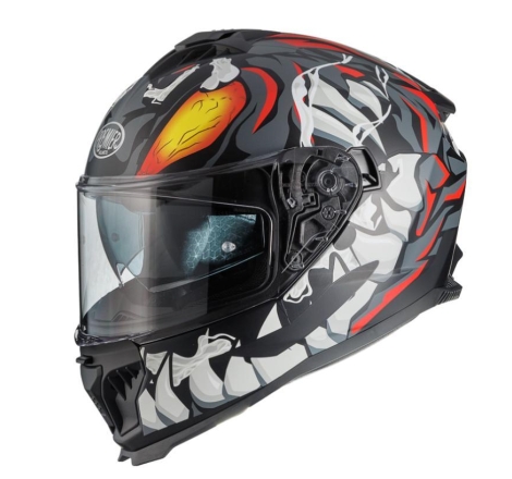 Casco Integrale Premier Typhoon MO92BM Nero Grigio Opaco