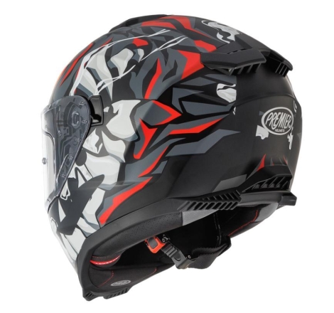 Casco Integrale Premier Typhoon MO92BM Nero Grigio Opaco