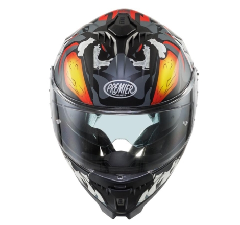 Casco Integrale Premier Typhoon MO92BM Nero Grigio Opaco