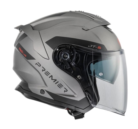 Casco Jet Premier JT5 MA17BM Grigio