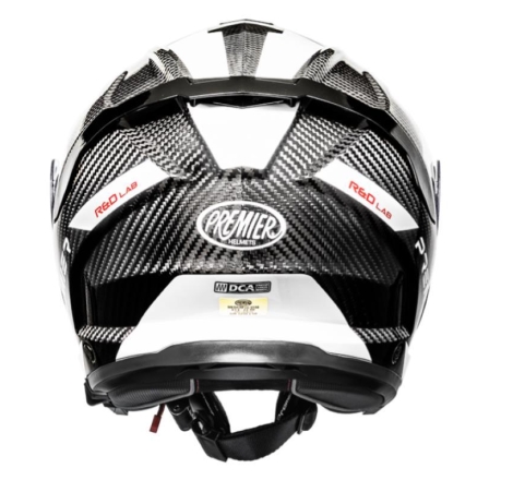 Casco Jet Premier JT5 CARBON MA8 Carbonio Nero Bianco