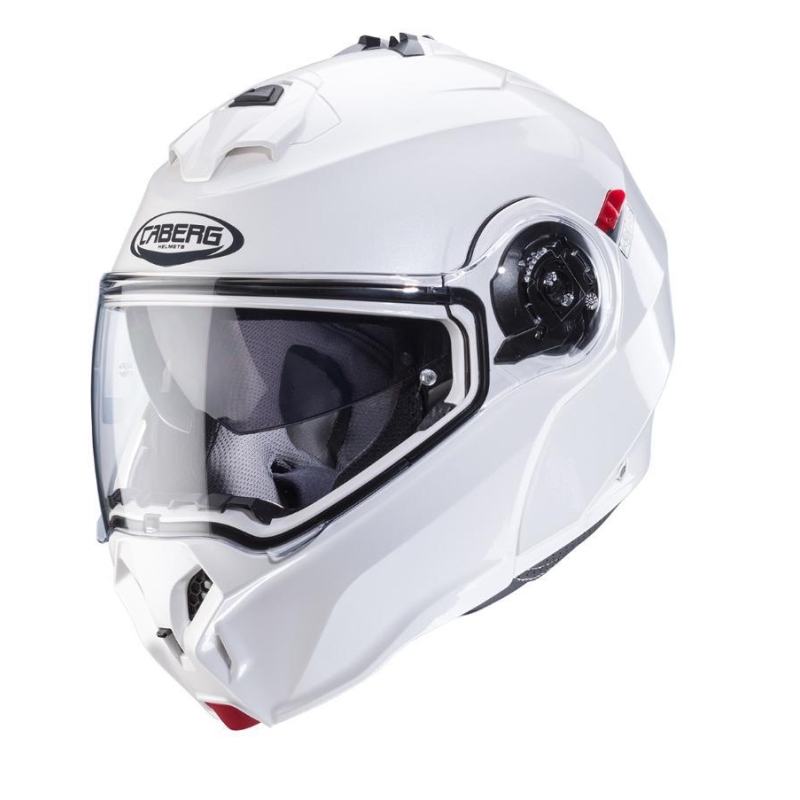 Casco Caberg Modulare Duke Evo Bianco Metallizzato
