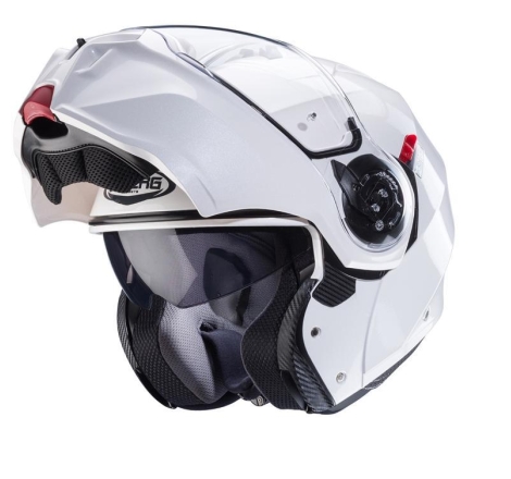Casco Caberg Modulare Duke Evo Bianco Metallizzato