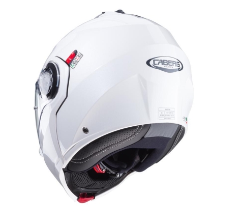 Casco Caberg Modulare Duke Evo Bianco Metallizzato
