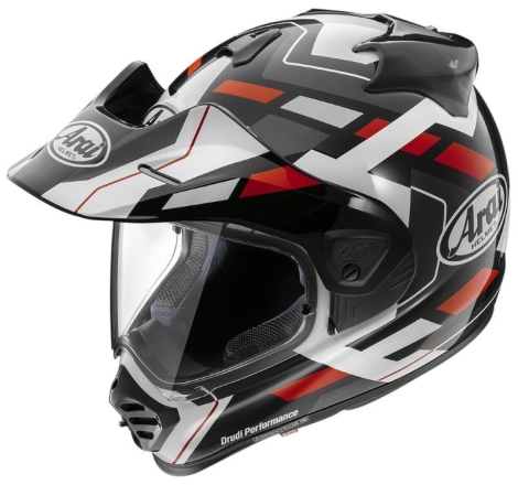 Casco Enduro Stradale Tour-X 5 Match Rosso