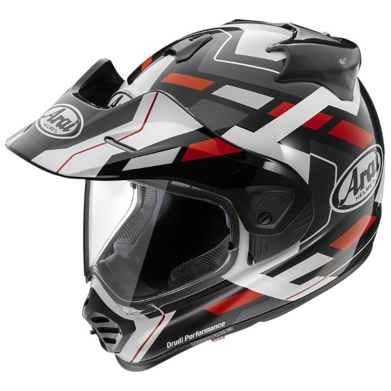 Casco Enduro Stradale Tour-X 5 Match Rosso