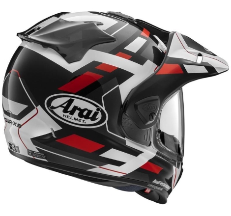 Casco Enduro Stradale Tour-X 5 Match Rosso
