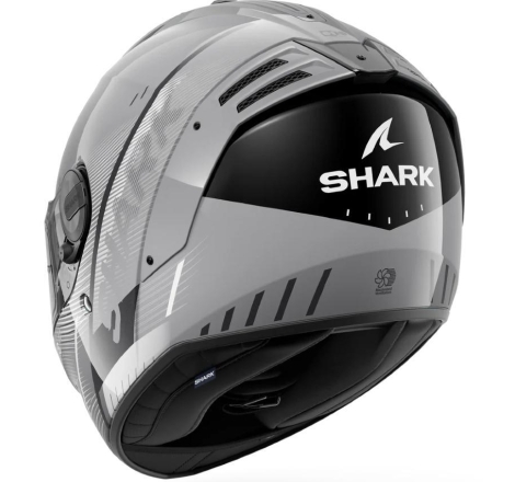 Casco Integrale Shark SPARTAN RS Speed Tech Grigio Bianco Nero