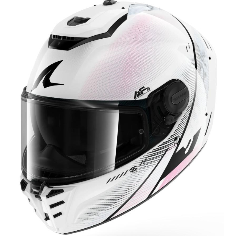 Casco Integrale Shark SPARTAN RS Speed Tech Bianco Viola Nero