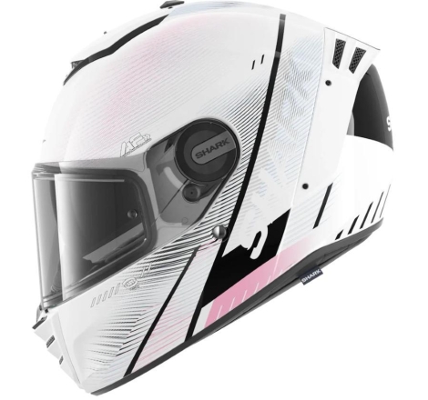 Casco Integrale Shark SPARTAN RS Speed Tech Bianco Viola Nero