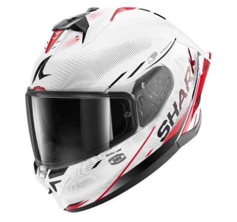 Casco Integrale Shark SKWAL CUP SPEED TECH Bianco Rosso Nero