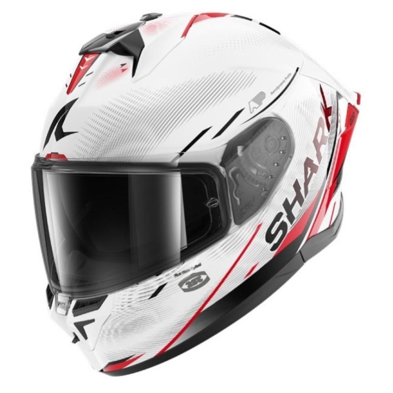 Casco Integrale Shark SKWAL CUP SPEED TECH Bianco Rosso Nero