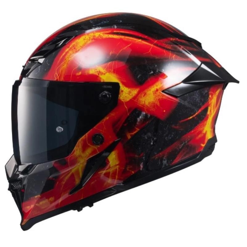 Casco integrale Mph Blade VULCANO Rosso