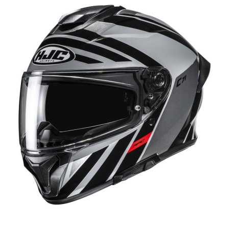 Casco Integrale Hjc C71 FABER Nero Grigio