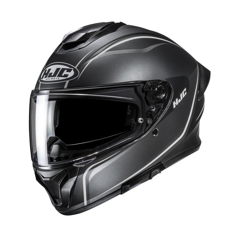 Casco Integrale Hjc C71 QUEZ Grigio Opaco