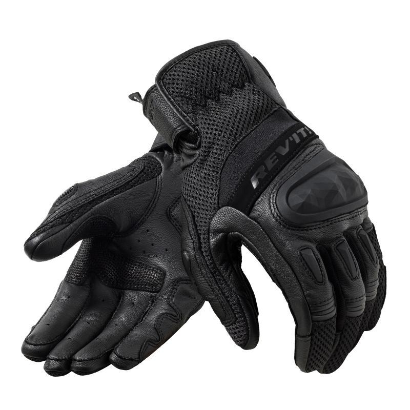 Guanti Moto Pelle Rev'it Dirt 4 Nero