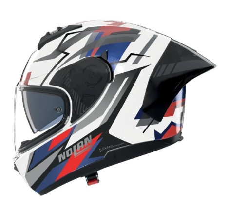 Casco Integrale Nolan N60-6 SPORT CORSA 355 Bianco Blu Rosso