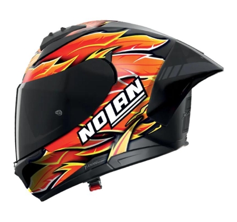 Casco Integrale Nolan N60-6 SPORT REPLICA IANNONE 360 Rosso Arancio Giallo