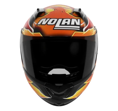 Casco Integrale Nolan N60-6 SPORT REPLICA IANNONE 360 Rosso Arancio Giallo