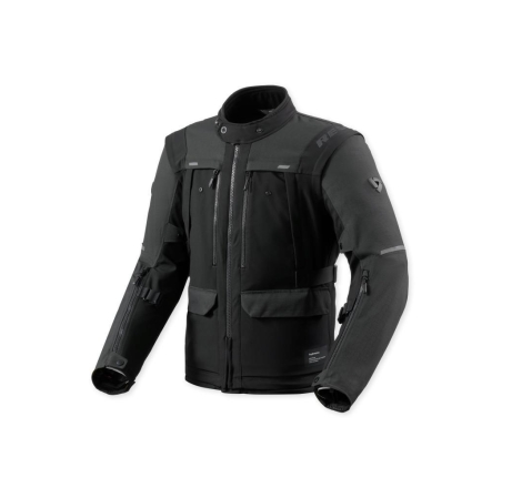 Giacca moto Rev'it Tessuto OFFTRACK 3 H2O 3 Strati Nero