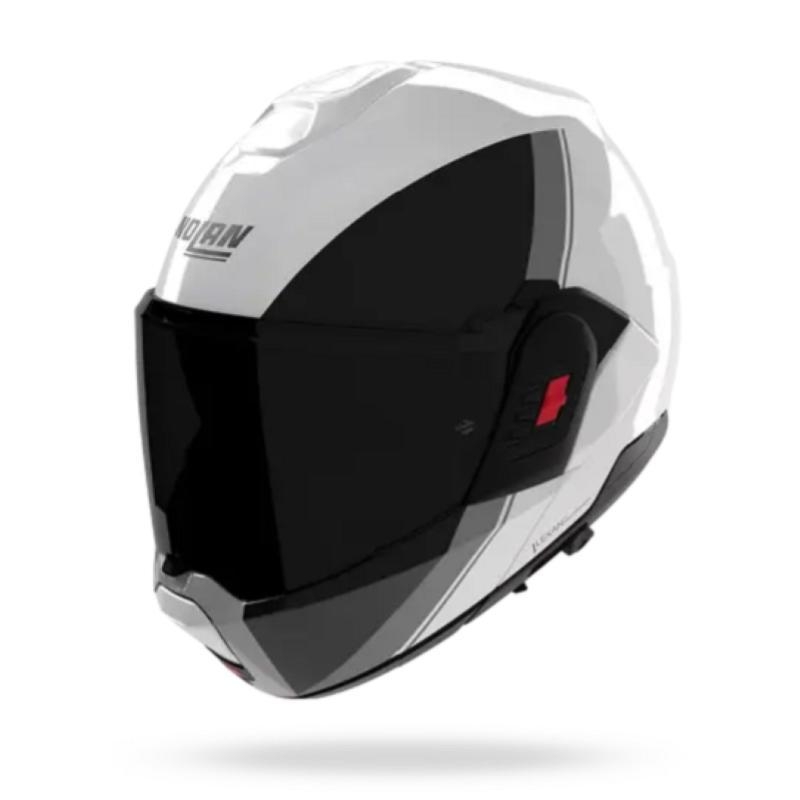 Casco Modulare Nolan N120-1 VERNICIATURA SPECIALE Perla Nero Grigio